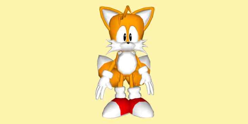 Sonic The Hedgehog'tan Miles Tails Prower Nasıl Çizilir? 