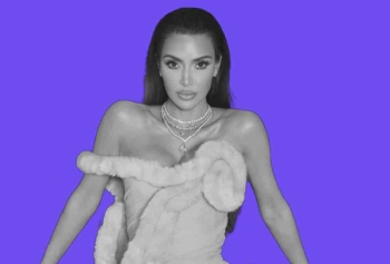 Kim Kardashian Defilede Tanıttığı Giysinin Etiketini Bilerek Sökmedi! 