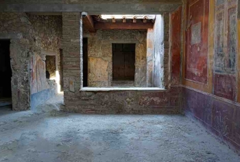 Pompei'de Yapılan Yeni Kazılarda 'Kara Oda'da Muhteşem Yeni Eserler Bulundu! 