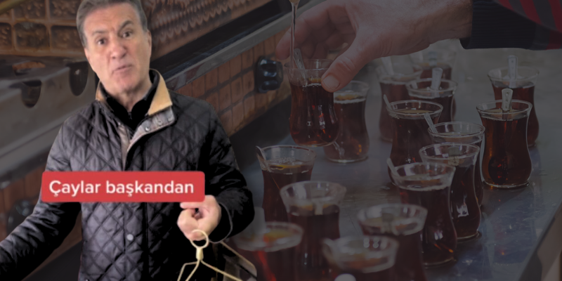 Mustafa Sarıgül Kahvehanede Çay Dağıttı!