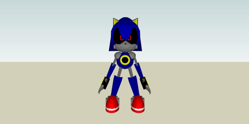 Sonic The Hedgehog'tan Metal Sonic Nasıl Çizilir? 
