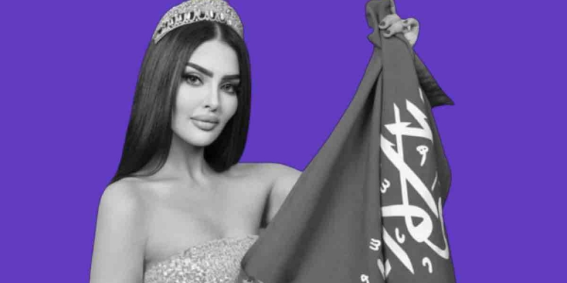 İşte Suudi Arabistan'ın İlk Güzellik Kraliçesi! Gündem Oldu! 