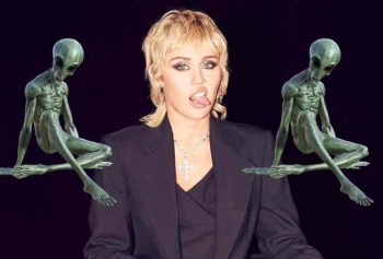Miley Cyrus Interview Dergisine Verdiği Röportajda UFO'lar Tarafından Kaçırıldım Dedi! 