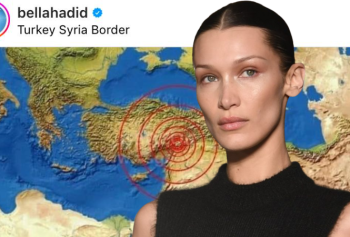 Bella Hadid Türkiye İçin Yardım Çağrısı Yaptı!