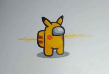 Among Us'tan Pikachu Nasıl Çizilir? 