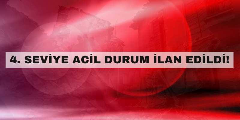 Türkiye Deprem Bölgesi İçin 4. Seviye Yardım Alarmı Verdi!