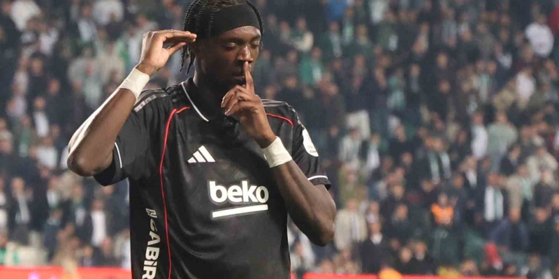 Trendyol Süper Lig: Konyaspor: 0 - Beşiktaş: 2 (Maç sonucu)