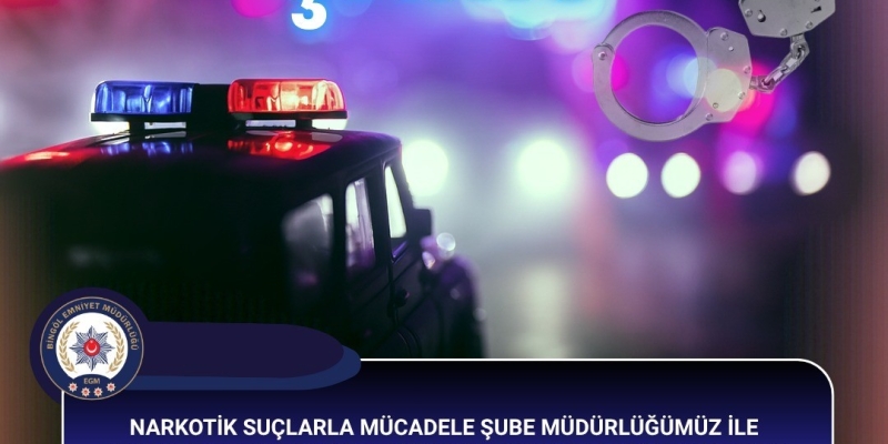 Bingöl’de hakkında 15 yıl kesinleşmiş hapis cezası bulunan zanlı tutuklandı