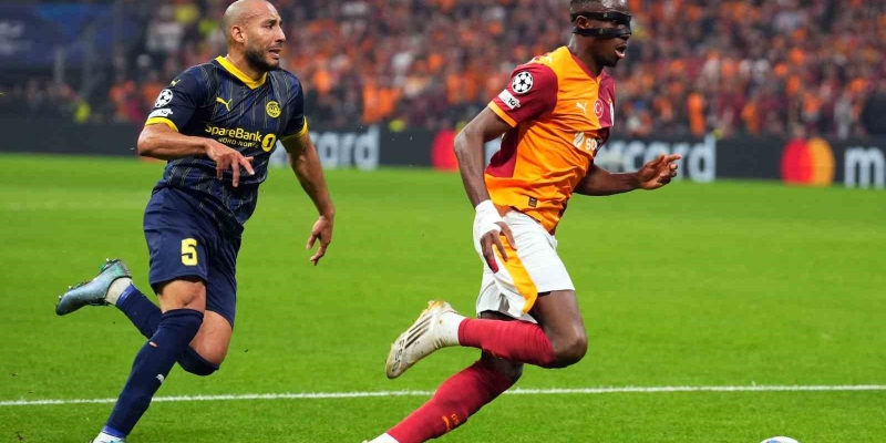 UEFA Şampiyonlar Ligi: Galatasaray: 2 - Bodo/Glimt: 0 (İlk yarı)