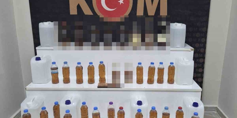 Kırşehir’de kaçak içki operasyonu: 1 gözaltı