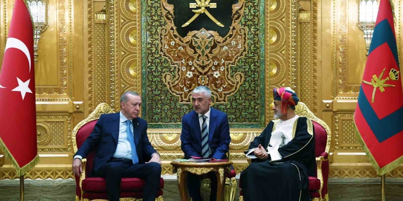 Cumhurbaşkanı Erdoğan, Umman Sultanı El Said ile bir araya geldi