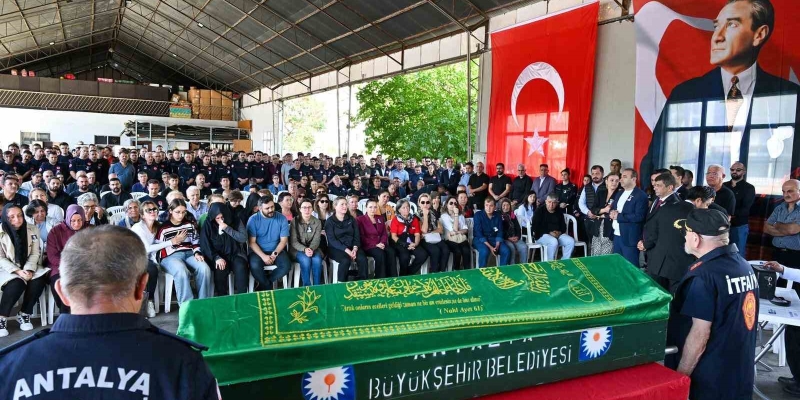 Antalya’da itfaiye teşkilatının acı günü