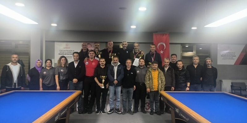 Düzce bölge turnuvasında kürsü