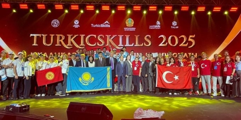 Türkiye, TurkicSkills 2025’te derece kazandı