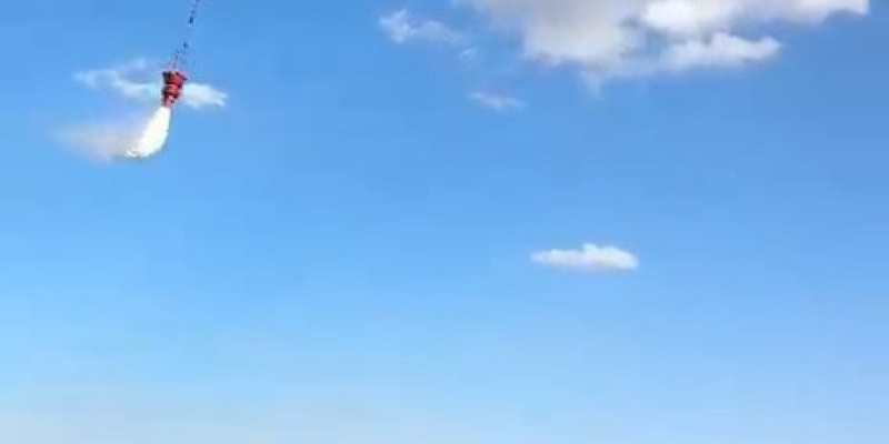 Elazığ’daki kırsal alan yangını söndürüldü