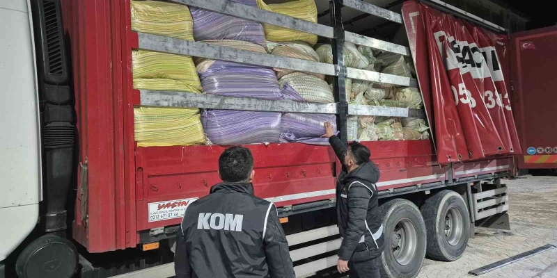 Kırşehir’de 5 ton kaçak tütün ele geçirildi