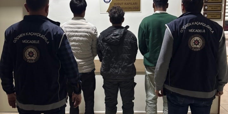 Amasya’da 3 kaçak göçmen yakalandı