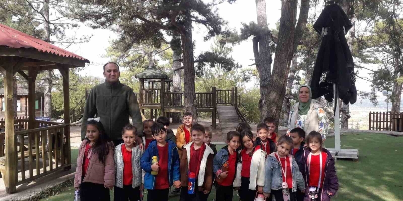 Anaokulu öğrencileri Çamlıca Tabiat Parkı’ndaki etkinliğe katıldı