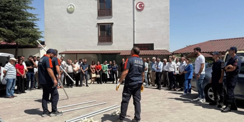 Elazığ’da afet farkındalık ve yangın eğitimi