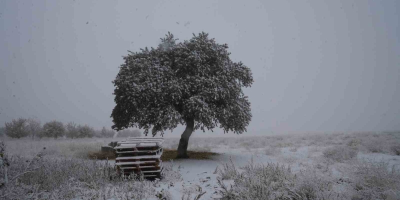 Niğde’nin yüksek kesimlerine mevsimin ilk karı yağdı