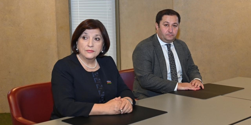 Azerbaycan ve Ermenistan Parlamento Başkanları Cenevre’de görüştü