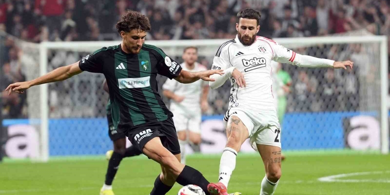Trendyol Süper Lig: Beşiktaş: 2 - Kocaelispor: 0 (Maç devam ediyor)