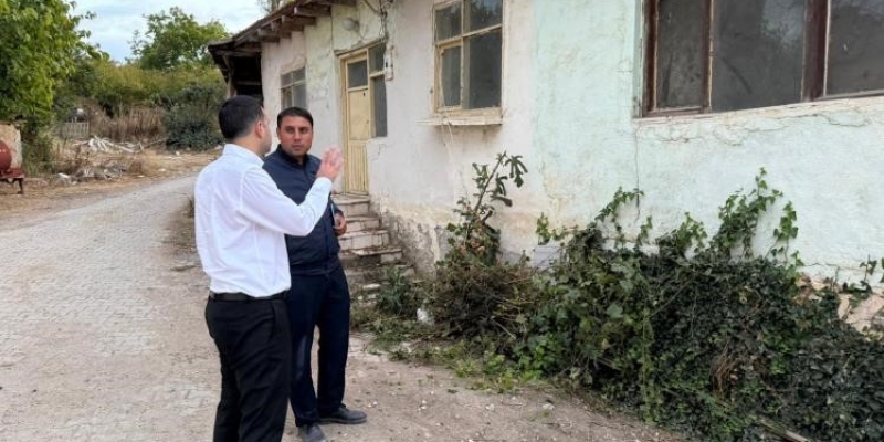 Kaymakam Kılıç, Balçıkhisar köyünde incelemelerde bulundu