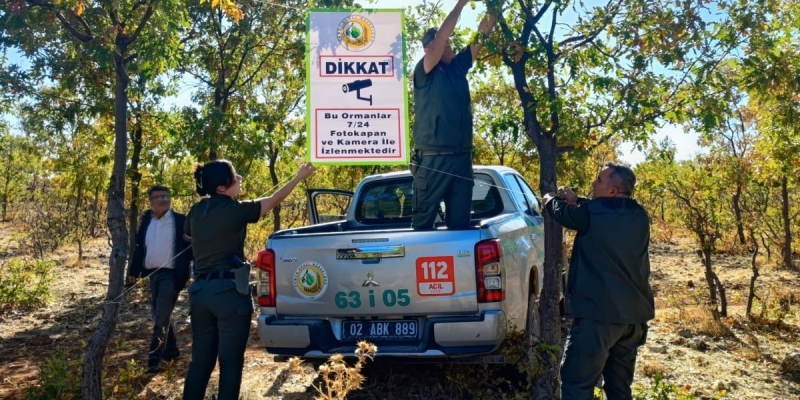 Gölbaşı ormanlarında yasa dışı faaliyetlere yapay zeka destekli fotokapanla önlem