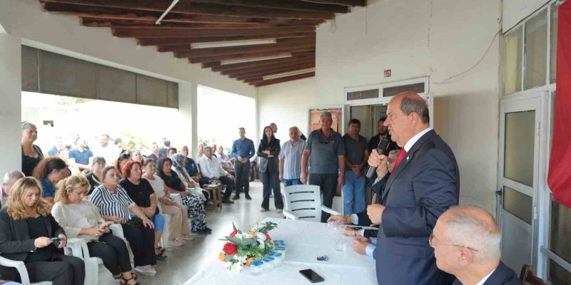 KKTC Cumhurbaşkanı Tatar: "Kıbrıs Türkü’nün egemenliğini kimse ortadan kaldıramaz"