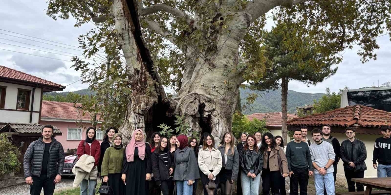 SAÜ öğrencileri tarihin ve doğanın güzellikleriyle buluştu