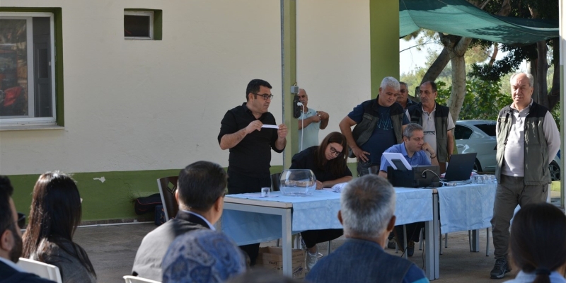 Mersin Orman Bölge Müdürlüğünde işçi alımı kurası tamamlandı