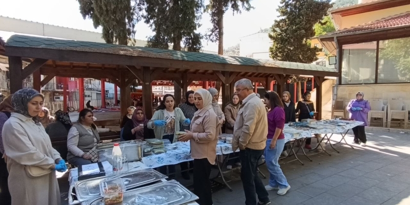 Saimbeyli’de kadınlar Gazze için tek yürek oldu
