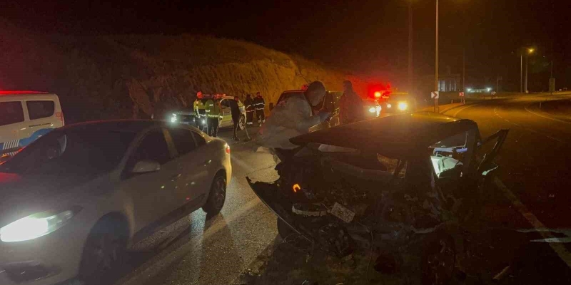 Yozgat’ta aydınlatma direğine çarpan otomobilin sürücüsü hayatını kaybetti
