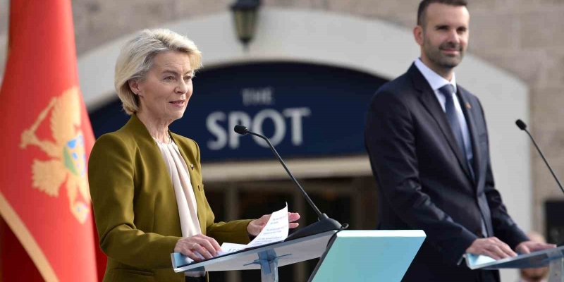 Leyen, Karadağ’ın 2028’de AB’nin 28. üyesi olabileceğini söyledi