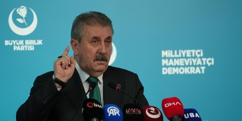 BBP Genel Başkanı Destici: "Gazze’deki soykırımın sorumluları mutlaka yargılanmalı"