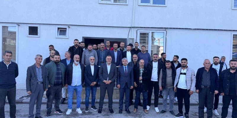Malatya Minibüsçüler Odası Başkanı İnce, MHP İl Başkanı Gök’e minibüsçülerin sorunlarını aktardı
