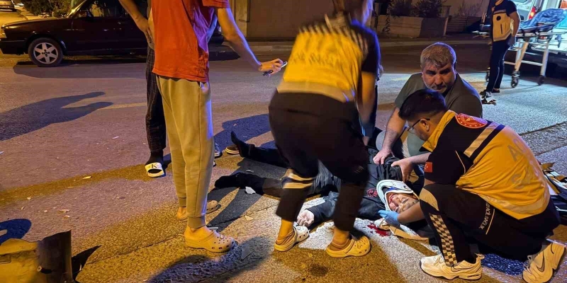 Tarsus’ta 2 ayrı motosiklet kazası: 1’i ağır 3 yaralı