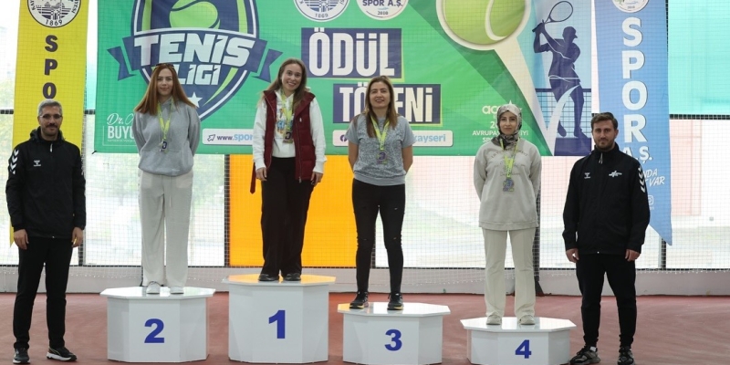Kayseri Tenis Ligi tamamlandı