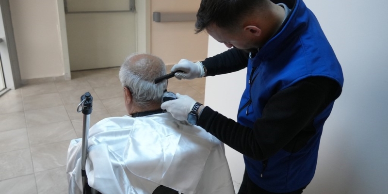 Düzce’de özbakım ve temizlik hizmetleri aksatılmadı