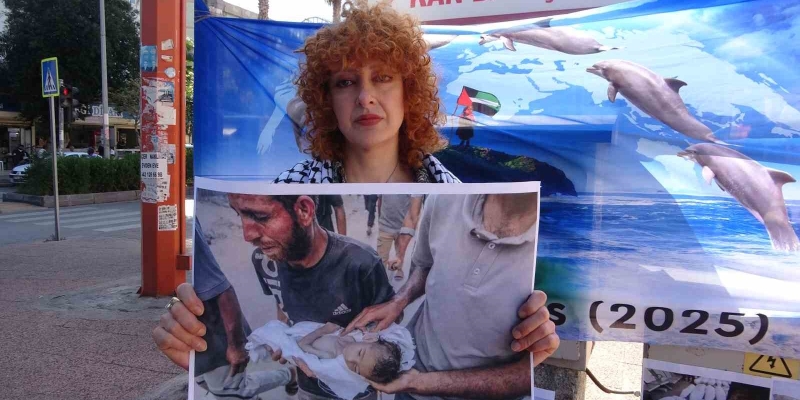 Gazze’ye destek için Kudüs’e yürüyen İranlı aktivist Mersin’e ulaştı