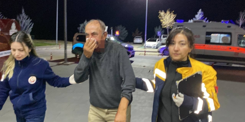 Komşusunu döner bıçağıyla yaraladı, tutuklandı