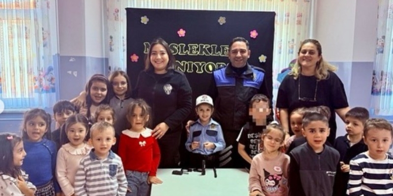 Bilecik’te miniklere polis mesleği ve 112 eğitimi