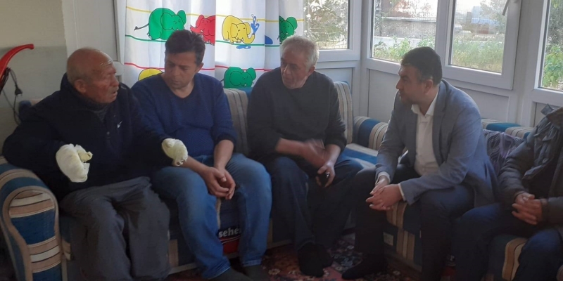 Gediz’de korkutan yangın