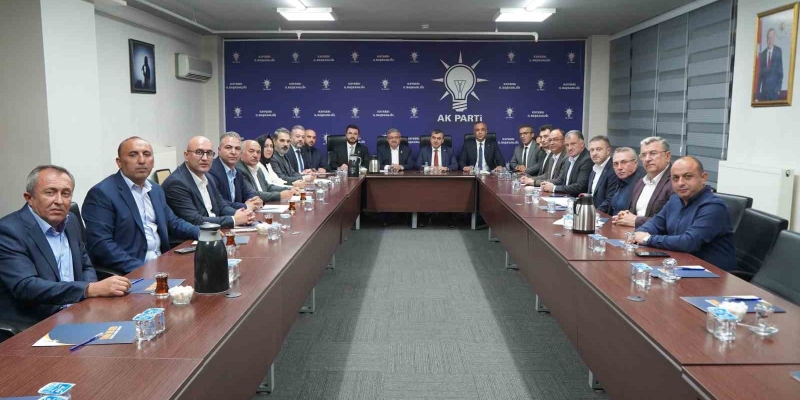 AK Parti Kayseri Teşkilatı’nda istişare ve dayanışma ruhu hakim