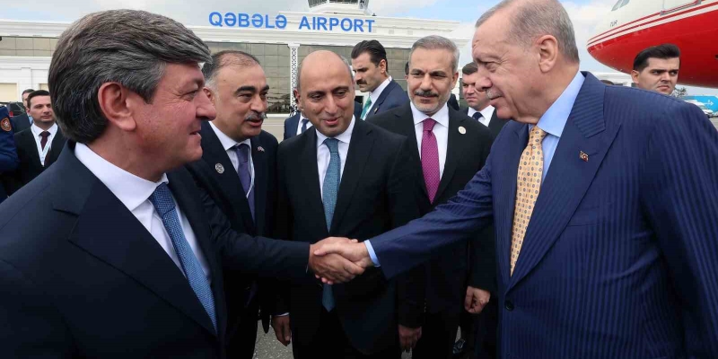 Cumhurbaşkanı Erdoğan, TDT Zirvesi’ne katılmak üzere Azerbaycan’da