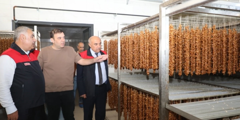 Elazığ’da hibe desteği alan işletmeler denetlendi