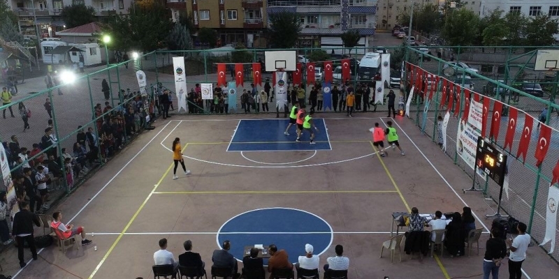 Siirt’te "3x3 Sokak Basketbolu Turnuvası" için geri sayım başladı