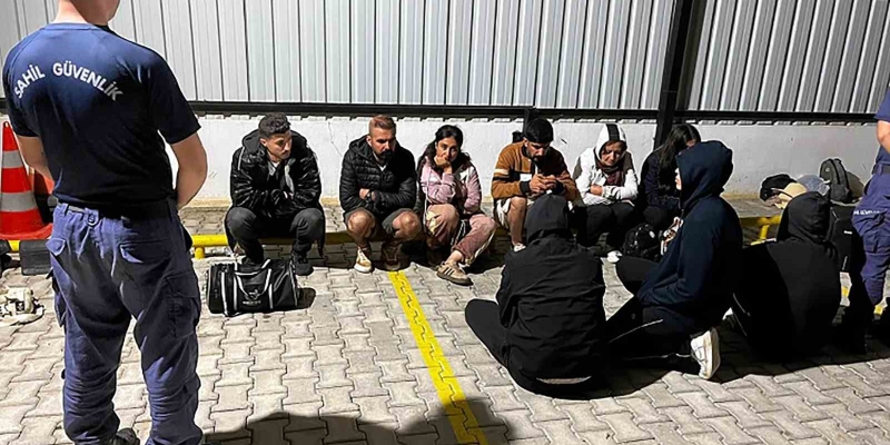 Fethiye’de 3’ü çocuk 20 düzensiz göçmen yakalandı