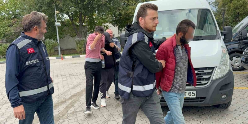 Samsun’da uyuşturucu operasyonları: 3 gözaltı