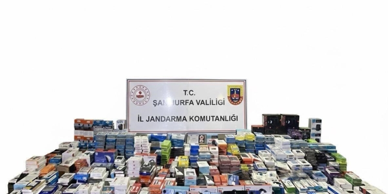 Şanlıurfa’da 9 adet gümrük kaçağı cep telefonu ele geçirildi